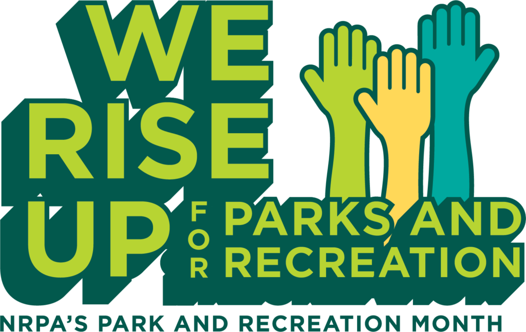 NRPA Park and Recreation Month Logo 2022