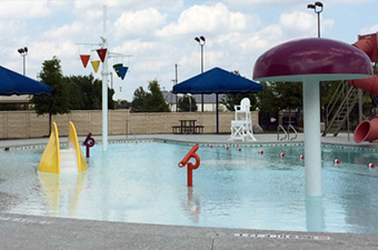 Outdoor Pool at the Georgetown Recreation Center in Georgetown, TX